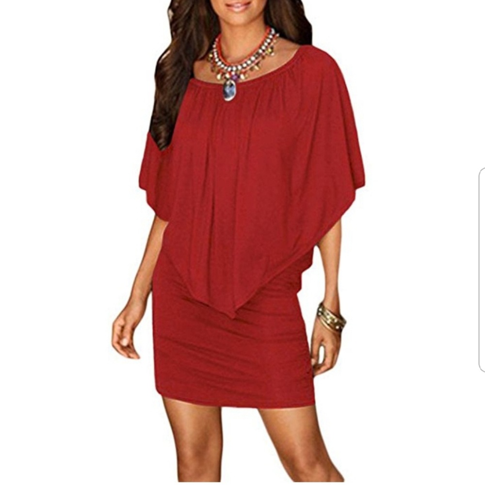💥Sale💥Womans off shoulder  body con mini dress